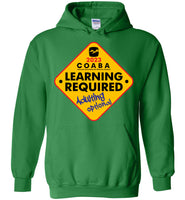 COABA - Learning Required, Adulting Optional - Gildan Heavy Blend Hoodie