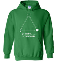 Seven Dimensions - Science = Shenanigans = 7 Dimensions - Gildan Heavy Blend Hoodie