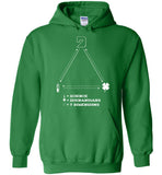 Seven Dimensions - Science = Shenanigans = 7 Dimensions - Gildan Heavy Blend Hoodie