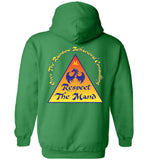 Over The Rainbow Behavioral Consulting - Back Prints - Respect The Mand - Gildan Heavy Blend Hoodie