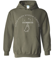 Clear Vision Window Cleaning - Essentials - Gildan Heavy Blend Hoodie