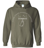 Clear Vision Window Cleaning - Essentials - Gildan Heavy Blend Hoodie