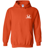 Over The Rainbow Behavioral Consulting - Back Prints - Don't Be A Seagull - Gildan Heavy Blend Hoodie
