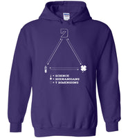 Seven Dimensions - Science = Shenanigans = 7 Dimensions - Gildan Heavy Blend Hoodie