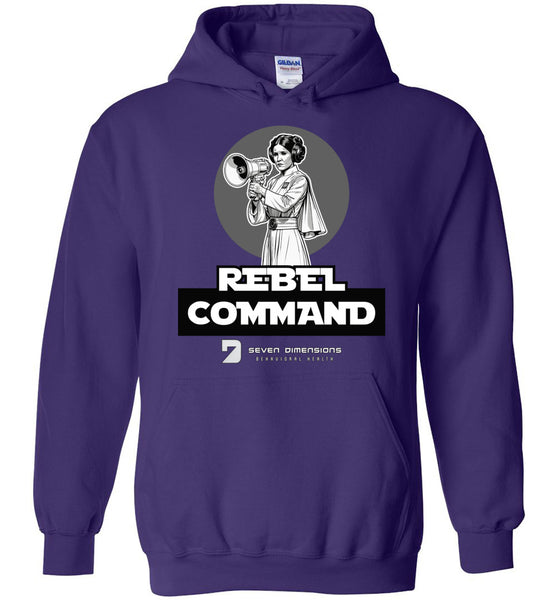 Seven Dimensions - Rebel Command 02 - Gildan Heavy Blend Hoodie