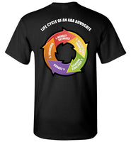 Seven Dimensions - Life Cycle of an ABA Advocate - Gildan Short-Sleeve T-Shirt