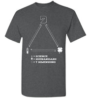 Seven Dimensions - Science = Shenanigans = 7 Dimensions - Gildan Short-Sleeve T-Shirt