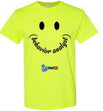 Step In Autism - Smiley Behavior Analyst - Gildan Short-Sleeve T-Shirt
