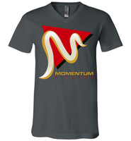Momentum Fitness - Essentials - Canvas Unisex V-Neck T-Shirt