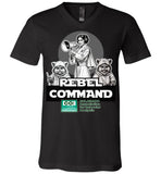 COABA - Rebel Command 01 - Canvas Unisex V-Neck T-Shirt