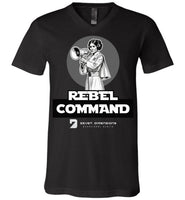 Seven Dimensions - Rebel Command 02 - Canvas Unisex V-Neck T-Shirt