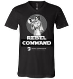 Seven Dimensions - Rebel Command 02 - Canvas Unisex V-Neck T-Shirt