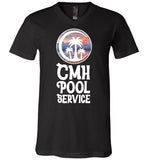 CMH Pool Service - Essentials - Canvas Unisex V-Neck T-Shirt