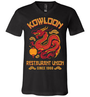 Kowloon Restaurant Union - Essentials - Canvas Unisex V-Neck T-Shirt