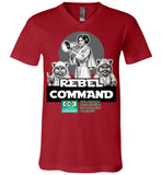 COABA - Rebel Command 01 - Canvas Unisex V-Neck T-Shirt