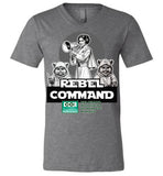 COABA - Rebel Command 01 - Canvas Unisex V-Neck T-Shirt