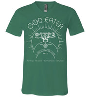 Neu World - God Eater - Canvas Unisex V-Neck T-Shirt