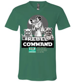 COABA - Rebel Command 01 - Canvas Unisex V-Neck T-Shirt