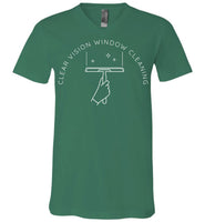 Clear Vision Window Cleaning - Essentials - Canvas Unisex V-Neck T-Shirt