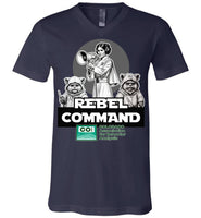 COABA - Rebel Command 01 - Canvas Unisex V-Neck T-Shirt