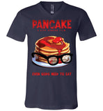 Neu World - Pancake - Canvas Unisex V-Neck T-Shirt