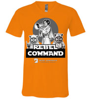 Seven Dimensions - Rebel Command 01 - Canvas Unisex V-Neck T-Shirt