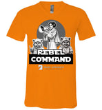 Seven Dimensions - Rebel Command 01 - Canvas Unisex V-Neck T-Shirt