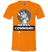 Seven Dimensions - Rebel Command 02 - Canvas Unisex V-Neck T-Shirt