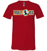 Project Reid - Essentials - Canvas Unisex V-Neck T-Shirt