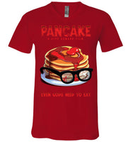 Neu World - Pancake - Canvas Unisex V-Neck T-Shirt