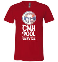CMH Pool Service - Essentials - Canvas Unisex V-Neck T-Shirt