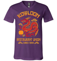 Kowloon Restaurant Union - Essentials - Canvas Unisex V-Neck T-Shirt