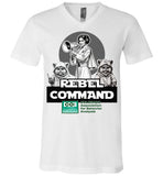 COABA - Rebel Command 01 - Canvas Unisex V-Neck T-Shirt