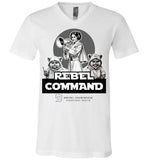 Seven Dimensions - Rebel Command 01 - Canvas Unisex V-Neck T-Shirt