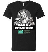 COABA - Rebel Command 01 - Canvas Unisex V-Neck T-Shirt