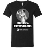 Seven Dimensions - Rebel Command 02 - Canvas Unisex V-Neck T-Shirt