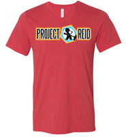 Project Reid - Essentials - Canvas Unisex V-Neck T-Shirt