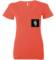 Neu World - David Lynch MFA - Bella Ladies Deep V-Neck