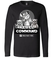 Public Policy Posse - Rebel Command 02 - Canvas Long Sleeve T-Shirt