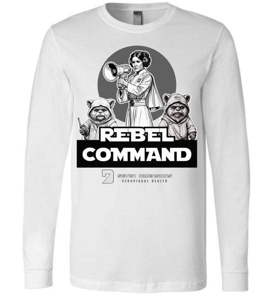 Seven Dimensions - Rebel Command 01 - Canvas Long Sleeve T-Shirt