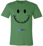 Step In Autism - Smiley Behavior Technician - Canvas Unisex T-Shirt - Made in USA