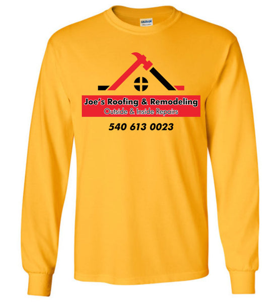 Joe's Roofing & Remodeling - Essentials - Gildan Long Sleeve T-Shirt