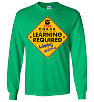 COABA - Learning Required, Adulting Optional - Gildan Long Sleeve T-Shirt