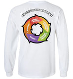 Seven Dimensions - Life Cycle of an ABA Advocate - Gildan Long Sleeve T-Shirt