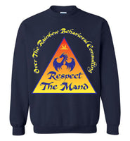 Over The Rainbow Behavioral Consulting - Respect The Mand - Gildan Crewneck Sweatshirt