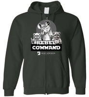 Seven Dimensions - Rebel Command 01 - Gildan Zip Hoodie