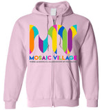 Mosaic Village - Essentials - Gildan Zip Hoodie