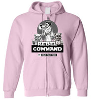 Public Policy Posse - Rebel Command 02 - Gildan Zip Hoodie