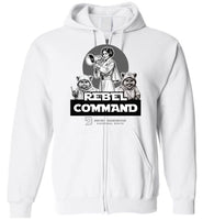 Seven Dimensions - Rebel Command 01 - Gildan Zip Hoodie