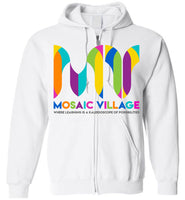 Mosaic Village - Essentials - Gildan Zip Hoodie